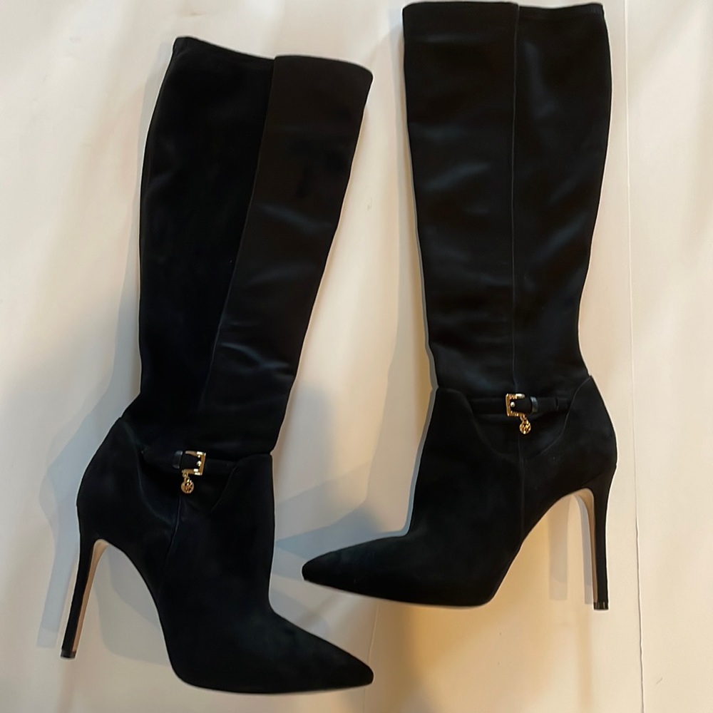 Michael Kors Liliane Tall Faux Suede Boots